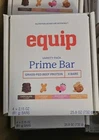 Equip Prime Bar Variety Pack Grass-fed Beef Protein 4 Flavors Best By Nov 26 New. Price: $9.99.