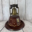 Danbury Mint Crystal Collection Franklin Silver Half Dollars Holder Liberty Bell Used. Price: $49.95.
