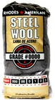 Homax Rhodes American #0000 Super Fine Grade Steel Wool - 12 Pads New. Price: $9.97.