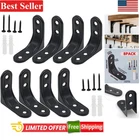 Heavy Duty Brackets 2 Inch Wall Mount For Wood Shelves Cabinets 8 Pcs New. Price: $12.99.