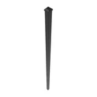 2 In. X 96 Black Steel Post New. Price: $91.37.