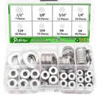 270 Pcs 304 Stainless Steel Flat Washers Assortment Kit SIZE-1/2 3/8 5/16 1... New. Price: $18.42.