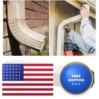 Moxweyeni Pack 2 3 Inch 15 White Aluminum Downspout Extensions Roofing New. Price: $30.36.