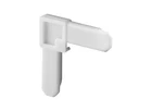 Fhc PL7729B Screen Frame Corner - 5/16" X 3/4" White Plastic Pack Of 50 New. Price: $11.50.