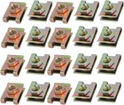Uxcell 20PCS Spring Steel Speed Fastener Nut Clip Brass Tone For M6 Screw New. Price: $12.49.