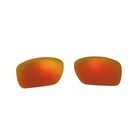 Walleva Fire Red Polarized Replacement Lenses For Oakley Turbine Sunglasses New. Price: $19.99.
