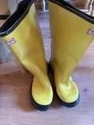 Boss 2KP448112 Yellow Rubber Over-the-shoe Boots 17 Inch Size 13 New. Price: $39.00.