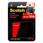 Scotch Extreme Interlocking Fasteners, 4 Strips, 1" 3", Delivers 1X3, Black New. Price: $7.69.