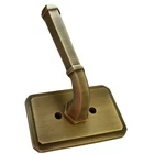 Signature Hardware 479335 Matteen Rt-handed Dummy Door Lever Set Antique Brass Open. Price: $39.90.