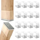 16PCS Rectangle Silicone Chair Leg Protectors For Hardwood Floor Felt Pads New. Price: $34.48.