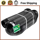 Flex-drain 4 25 Ft Solid Black Copolymer Pipe 52110D New. Price: $27.99.