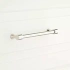 Signature Hardware 6" Strasbourg Solid Brass Cabinet Pull - Polished Nickel New. Price: $17.99.