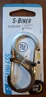 Nite Ize Stainless Steel S-biner Sidelock 25LB Keychain #3 New. Price: $11.71.