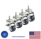 Krowne 28-164S Metric Caster, M14 X 2.0 Threaded Stem 3" New. Price: $118.11.