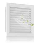 8"X8" Aluminum Gable With Screen Design Ideal For Sheds And Attic Vent... New. Price: $33.93.