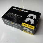 Gorilla Ladders Rail Lightweight Aluminum Construction 2-BRACKETS Open. Price: $26.99.