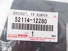 Genuine Oem Toyota 52114-12280 Front Bumper License Bracket 2020-2021 Corolla New. Price: $57.54.