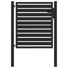 Patio Gate Lockable Black 39.4X47.2" Aluminium Vidaxl New. Price: $261.99.