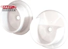 Prime-line 6568 Closet Pole Sockets, 1-3/8 In., Plastic, White (1 Set) New. Price: $11.97.