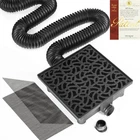 Naacoo Gutter Downspout Extensions, Upgraded 12X12IN Catch Basin Low Profile New. Price: $42.98.