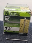 (247 Piece) Hillman Fasteners 461341 Lb 3.5X16 Deck Nail Galvanized Steel New. Price: $27.22.