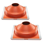 Vevor 2PC Metal Roof Pipe Flashing Boot Fit 6.25"-11.75" High Temp Silicone New. Price: $54.99.