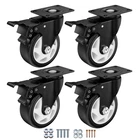 Ashgoob Inch Heavy Duty Casters Set Of Brake - 1400 Lbs Capacity Industrial New. Price: $44.71.