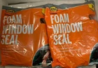 M-d Building 02097 Foam Window Seal Open-cell Tape, 3/8"X1/2"X17 New. Price: $11.99.