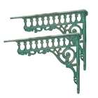 Sungmor Vintage Cast Iron Shelf Brackets 2PC Decorative Wall-mount Angle Support New. Price: $45.99.