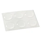 Vinyl Bumpers, Self-adhesive, Clear, Round, 3/4-IN., 6-PK. 23123TV New. Price: $11.87.