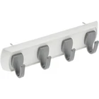 Hillman High And Mighty Lb. Capacity White Key Rail With Silver Hooks 515305 New. Price: $21.40.