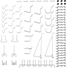 National Hardware 71PCS Zinc Peg Board Hook Assortment (N112-062) **brand New**. Price: $14.50.