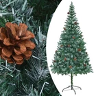 Artificial Christmas Tree With Stand Green Pvc Steel Seasonal Decor Vidaxl New. Price: $100.99.