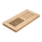 Razo Red Oak Flush Mount Floor Register, Wood Vent Cover, 4X12 Inch, New. Price: $32.42.