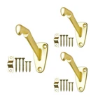 Handrail Bracket Heavy Duty Champagne Brass Style, 3 Pack Howtool New. Price: $32.84.