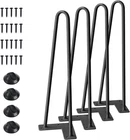 Smartstandard 16" Hairpin Furniture Legs, Metal Home Diy Projects For Nightstand New. Price: $27.92.
