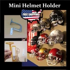 Mini Football Helmet Wall Hanger Mount New. Price: $165.00.