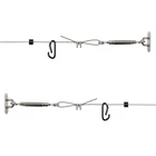 Gosports 30 Ft Span Adjustable Wire Hanging Kit - Stainless Steel Cable Syste... New. Price: $41.91.