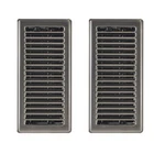 Hartford Ventilation Brushed Nickel 4" X 12" Floor Register - Contemporary St... New. Price: $36.31.