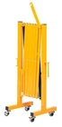 Vestil EXGATE-30-C Steel Expandable Safety With Casters, Overall New. Price: $221.62.
