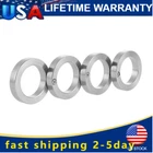 4X Stainless Steel Outdoor Rotatable Folding Ring Clasp Fit Hiking Men-us New. Price: $8.99.