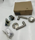 Schlage FC21 Brw 619 Broadway Lever W/ Kinsler Trim Passage & Privacy Lock Open. Price: $35.18.