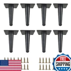 Smaxcn 8PCS 3/4 Inch Matte Black Metal Furniture Legs Straight With Level Feet New. Price: $60.90.