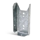 Simpson Strong-tie FB24Z Galvanized Steel Fence Rail Bracket 20 Ga. X 3-3/8 In. New. Price: $47.62.