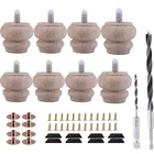 Txcucc 2 Inch Wooden Unfinished Bun Feet For Dresser Legs Couch Sofa Cabinet New. Price: $60.22.