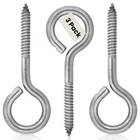 Harrier Hardware Stainless Steel Screw Eyes, 3/8 X 4-7/8-INCH, Heavy Duty Eye... New. Price: $14.44.