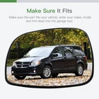 Fits 2008-2011 Dodge Caravan Driver Side Heated Door View Mirror Glass W/plate New. Price: $17.03.