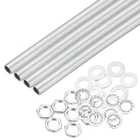 Meccanixity 28PCS Lamp Pipe Kit With Nuts Washers 12.2"X1/8IP, Silver New. Price: $14.99.
