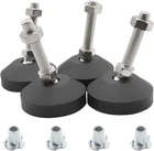 Luomorgo 4 Pcs M10 Leveling With T-nut, Anti Skid Threaded Rubber Feet, Adj New. Price: $16.50.