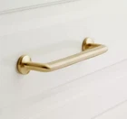 Signature Hardware 6" Belfast Solid Brass Cabinet Pull - Satin. Price: $10.00.